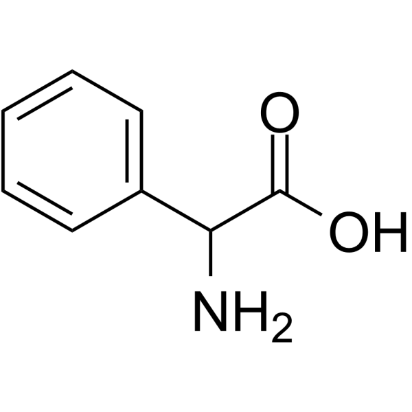 2-Phenylglycine Chemical Structure 2-Phenylglycine (Synonyms: DL-α-Phenylglycine)