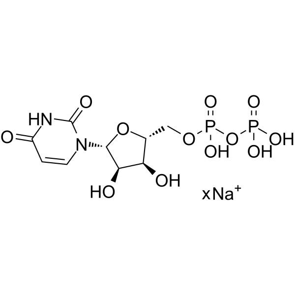 Uridine 5'-diphosphate sodium salt Chemical Structure Uridine 5