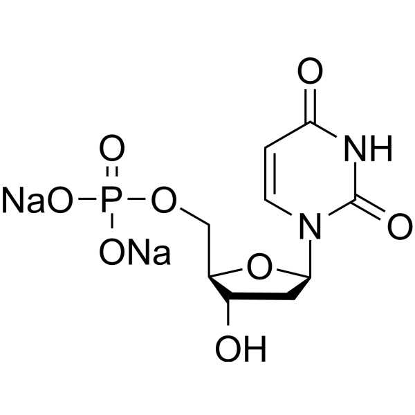 2'-Deoxyuridine 5'-monophosphate disodium Chemical Structure 2