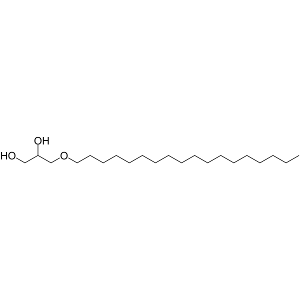 Batilol Chemical Structure Batilol