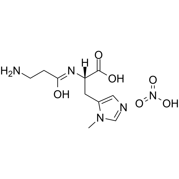 L-Anserine nitrate Chemical Structure L-Anserine nitrate