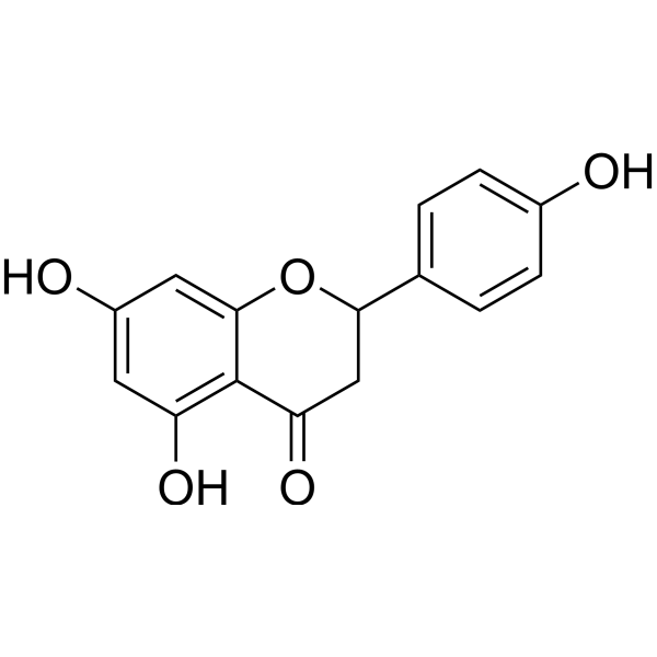 (±)-Naringenin (Standard) Chemical Structure (±)-Naringenin (Standard) (Synonyms: (±)-柚皮素(标准品))