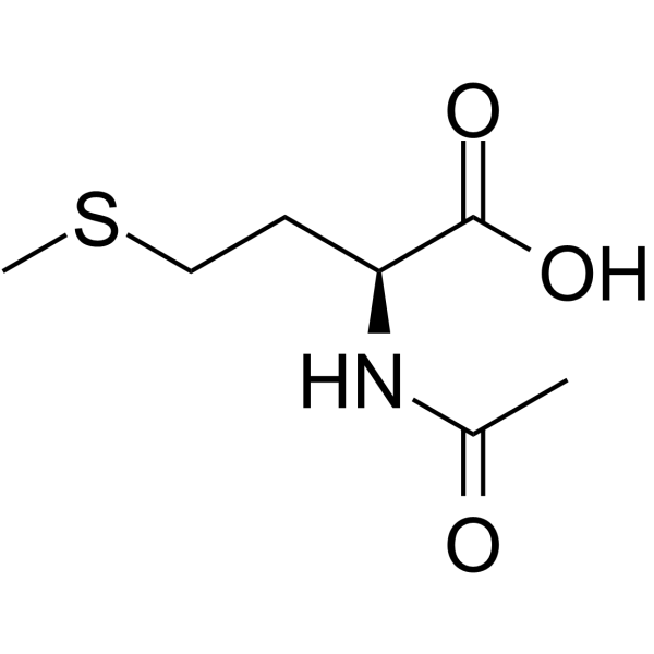 N-Acetyl-L-methionine                                          (Synonyms: N-乙酰-L-甲硫氨酸; N-Acetylmethionine)