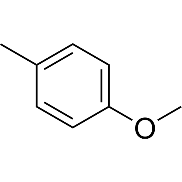 4-Methylanisole Chemical Structure 4-Methylanisole (Synonyms: 对甲苯甲醚; 4-Methoxytoluene)