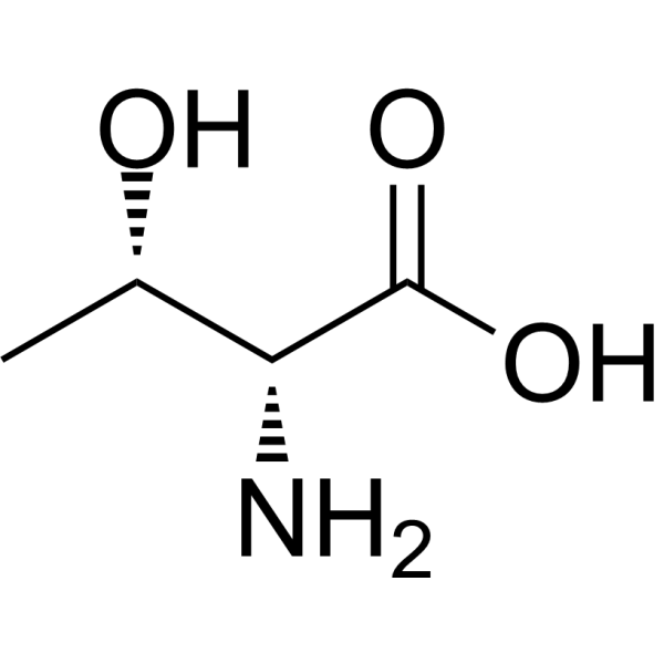 D-Threonine Chemical Structure D-Threonine (Synonyms: D-苏氨酸; H-D-Thr-OH)