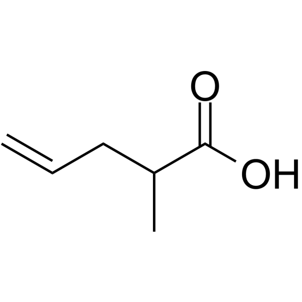 2-Methyl-4-pentenoic Acid Chemical Structure 2-Methyl-4-pentenoic Acid (Synonyms: 2-Methylpent-4-enoic acid)