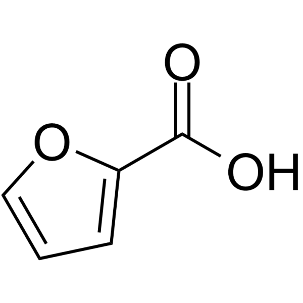2-Furoic acid Chemical Structure 2-Furoic acid (Synonyms: 糠酸; Furan-2-carboxylic acid)