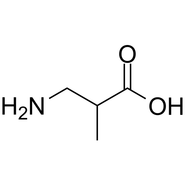 3-Amino-2-methylpropanoic acid Chemical Structure 3-Amino-2-methylpropanoic acid