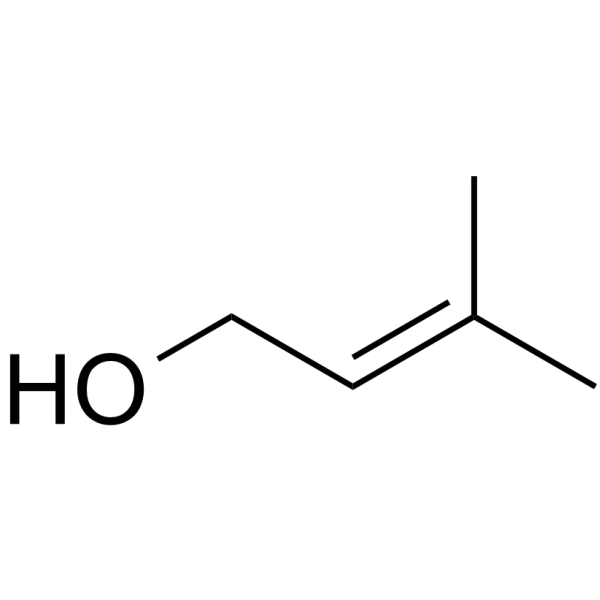 3-Methyl-2-buten-1-ol Chemical Structure 3-Methyl-2-buten-1-ol