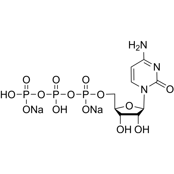 Cytidine-5'-triphosphate disodium Chemical Structure Cytidine-5