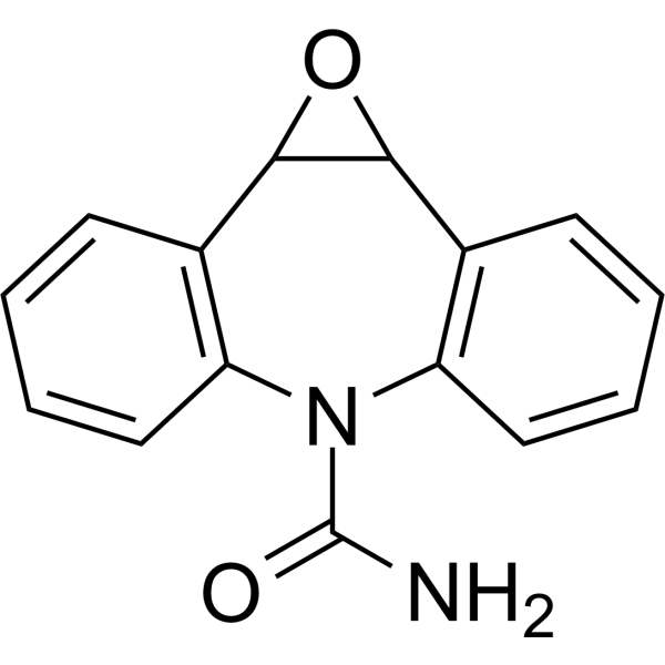 Carbamazepine 10,11-epoxide Chemical Structure Carbamazepine 10,11-epoxide