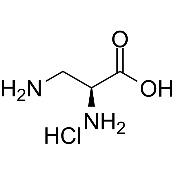 2,3-Diaminopropionic acid hydrochloride Chemical Structure 2,3-Diaminopropionic acid hydrochloride