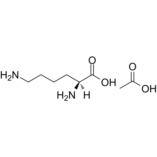 L-Lysine acetate                                          (Synonyms: 醋酸赖氨酸)