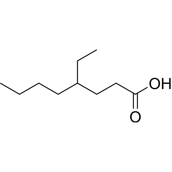 4-Ethyloctanoic acid Chemical Structure 4-Ethyloctanoic acid (Synonyms: 4-乙基辛酸)