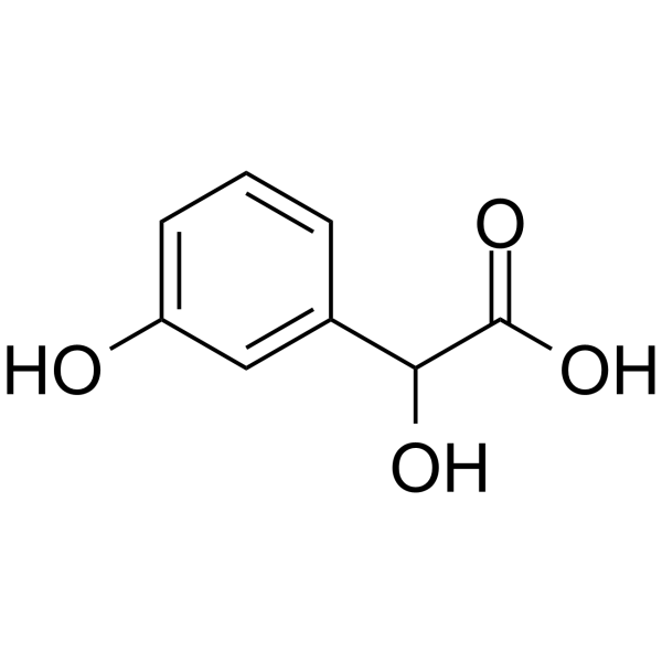 3-Hydroxymandelic Acid Chemical Structure 3-Hydroxymandelic Acid