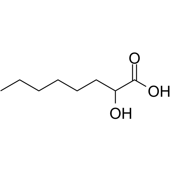 2-Hydroxyoctanoic acid Chemical Structure 2-Hydroxyoctanoic acid (Synonyms: 2-羟基辛酸)