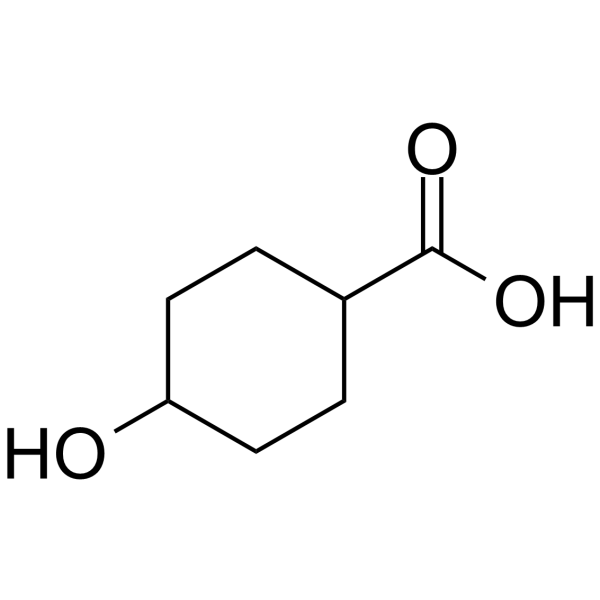 4-Hydroxycyclohexanecarboxylic acid Chemical Structure 4-Hydroxycyclohexanecarboxylic acid
