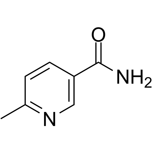 6-Methylnicotinamide Chemical Structure 6-Methylnicotinamide (Synonyms: 6-甲基烟酰胺)