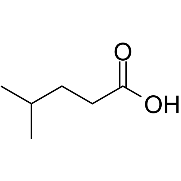 4-Methylpentanoic acid Chemical Structure 4-Methylpentanoic acid (Synonyms: Isocaproic Acid)