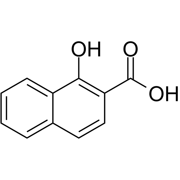 1-Hydroxy-2-naphthoic acid Chemical Structure 1-Hydroxy-2-naphthoic acid