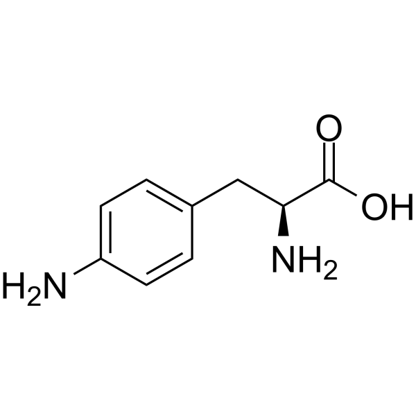 4-Amino-L-phenylalanine Chemical Structure 4-Amino-L-phenylalanine