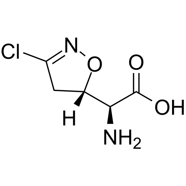 Acivicin Chemical Structure Acivicin (Synonyms: 阿西维辛; AT-125; U-42126)