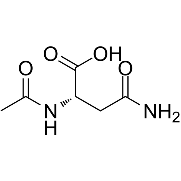 (S)-2-acetamido-4-amino-4-oxobutanoic acid Chemical Structure (S)-2-acetamido-4-amino-4-oxobutanoic acid