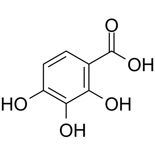 2,3,4-Trihydroxybenzoic acid Chemical Structure 2,3,4-Trihydroxybenzoic acid (Synonyms: 2,3,4-三羟基苯甲酸)