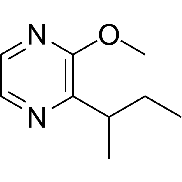 2-Sec-butyl-3-methoxypyrazine Chemical Structure 2-Sec-butyl-3-methoxypyrazine (Synonyms: 2-仲丁基-3-甲氧基吡嗪; SBMP; 2-Sec-butyl-3(5,6)-methoxypyrazine)