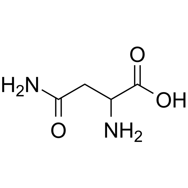 DL-Asparagine Chemical Structure DL-Asparagine (Synonyms: DL-天冬酰胺)
