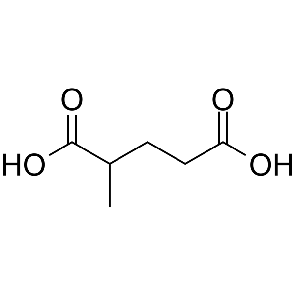 2-Methylpentanedioic acid Chemical Structure 2-Methylpentanedioic acid