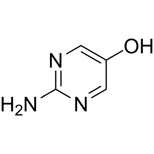 2-Aminopyrimidin-5-ol Chemical Structure 2-Aminopyrimidin-5-ol