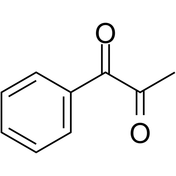 1-Phenylpropane-1,2-dione Chemical Structure 1-Phenylpropane-1,2-dione (Synonyms: 1-苯基-1,2-丙二酮)