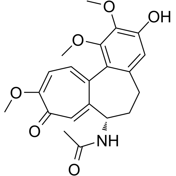 3-Demethylcolchicine Chemical Structure 3-Demethylcolchicine (Synonyms: 3-去甲秋水仙碱)