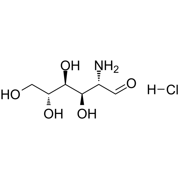 (2S,3R,4S,5R)-2-Amino-3,4,5,6-tetrahydroxyhexanal hydrochloride Chemical Structure (2S,3R,4S,5R)-2-Amino-3,4,5,6-tetrahydroxyhexanal hydrochloride