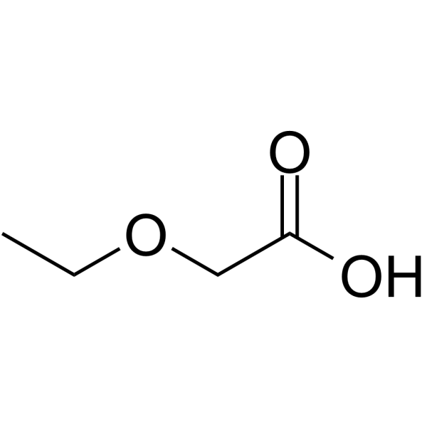 Ethoxyacetic acid Chemical Structure Ethoxyacetic acid