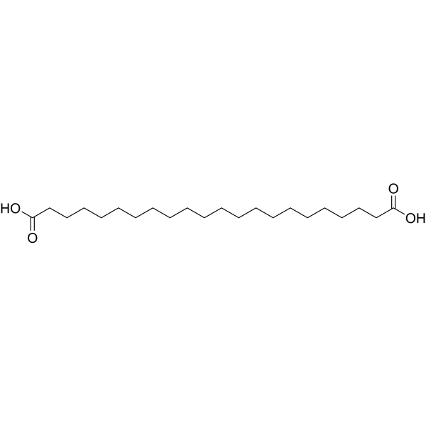 Docosanedioic acid Chemical Structure Docosanedioic acid (Synonyms: 二十二碳烷酸)