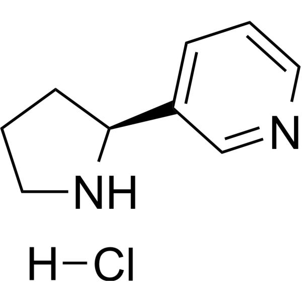(S)-Nornicotine hydrochloride Chemical Structure (S)-Nornicotine hydrochloride