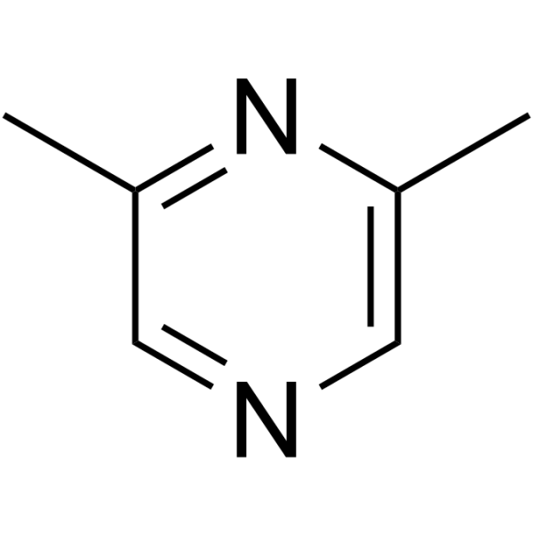 2,6-Dimethylpyrazine Chemical Structure 2,6-Dimethylpyrazine