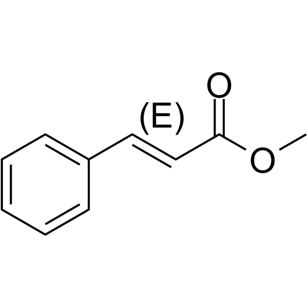 Methyl (E)-cinnamate Chemical Structure Methyl (E)-cinnamate (Synonyms: Methyl (E)-3-phenylpropenoate)