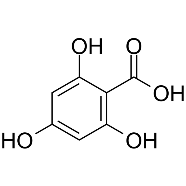 2,4,6-Trihydroxybenzoic acid Chemical Structure 2,4,6-Trihydroxybenzoic acid (Synonyms: 2,4,6-三羟基苯甲酸)