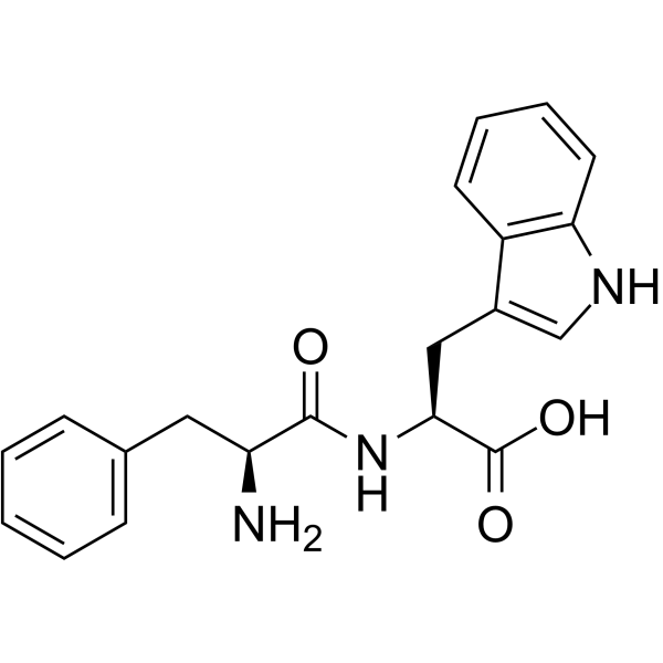 H-Phe-Trp-OH                                          (Synonyms: Phenylalanyltryptophan)