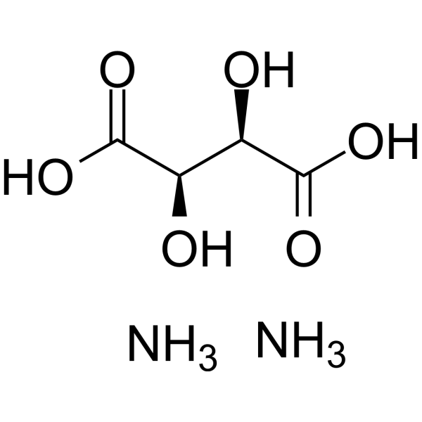 L-Tartaric acid diammonium Chemical Structure L-Tartaric acid diammonium (Synonyms: L-酒石酸铵; 酒石酸二铵盐; L-(+)-Tartaric acid diammonium)