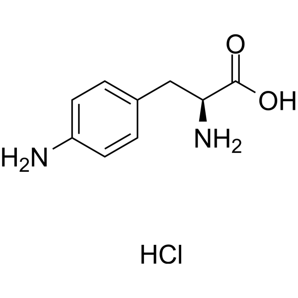 4-Amino-L-phenylalanine hydrochloride                                          (Synonyms: H-Phe(4-NH2)-OH hydrochloride)