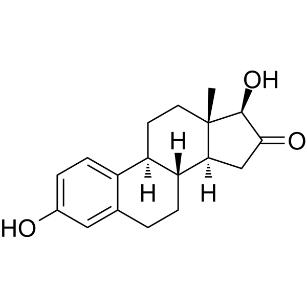 16-Ketoestradiol Chemical Structure 16-Ketoestradiol (Synonyms: 16-keto-17β-Estradiol)