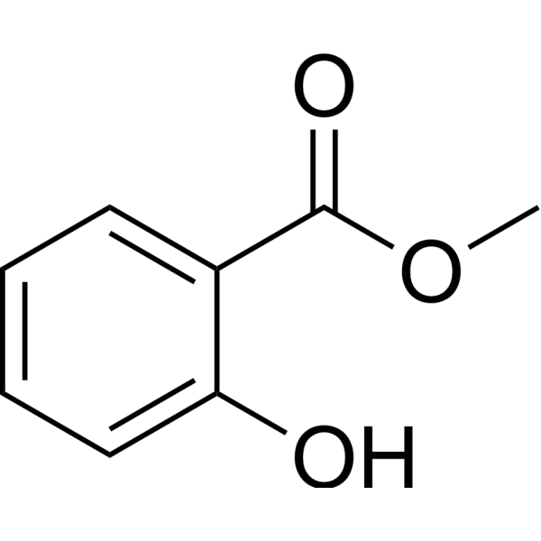 Methyl Salicylate Chemical Structure Methyl Salicylate (Synonyms: 水杨酸甲酯; Salicylic acid methyl ester)