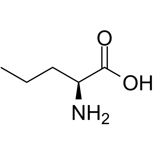 L-Norvaline Chemical Structure L-Norvaline
