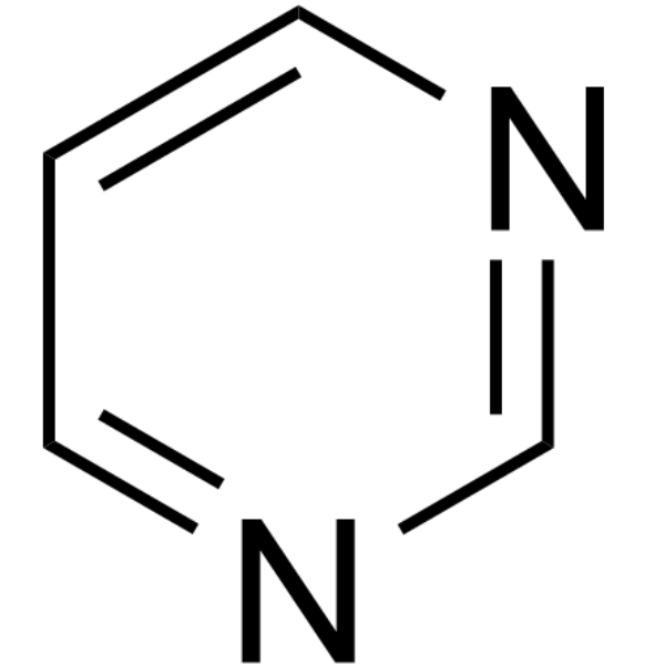 Pyrimidine Chemical Structure Pyrimidine (Synonyms: 嘧啶)