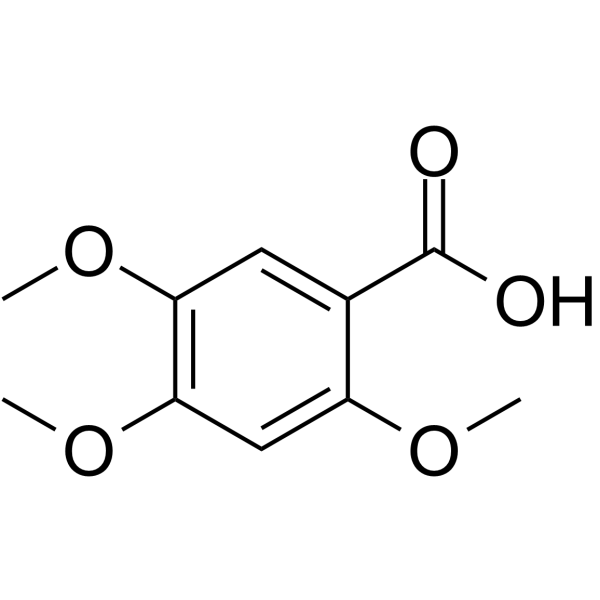 2,4,5-Trimethoxybenzoic acid Chemical Structure 2,4,5-Trimethoxybenzoic acid