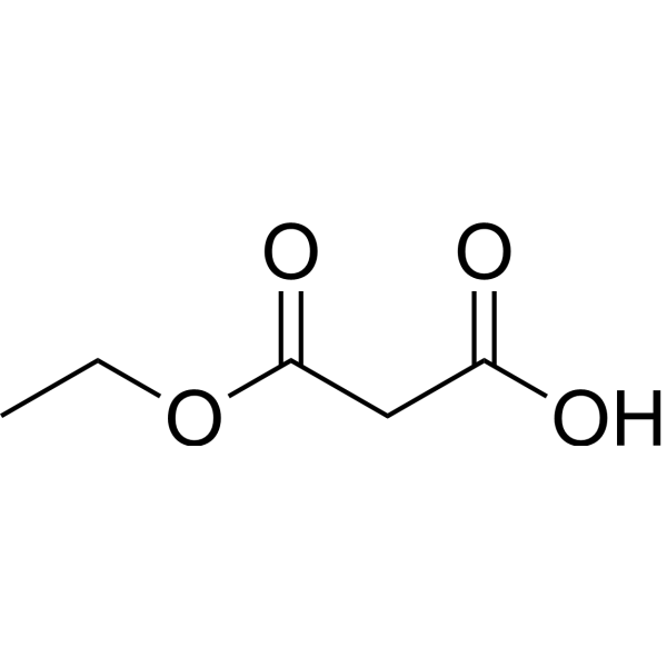 3-Ethoxy-3-oxopropanoic acid Chemical Structure 3-Ethoxy-3-oxopropanoic acid (Synonyms: 3-乙氧基-3-氧代丙酸)